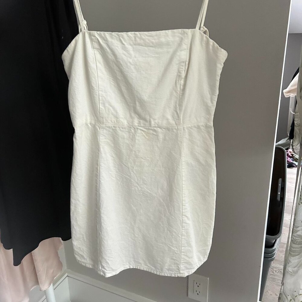 Zara white summer dress